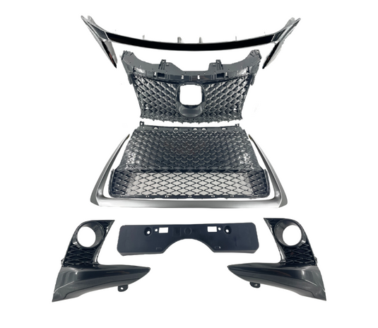 ⭐⭐ FOR 14-17 LEXUS CT200H F-SPORT FRONT GRILLE W/TRIM & FOG LIGHT BEZELS ⭐⭐