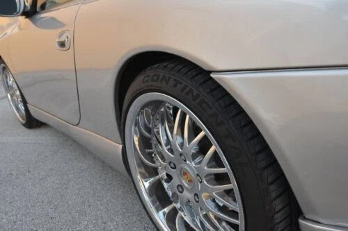 Load image into Gallery viewer, Primed Side Skirt Set Euro Style For Porsche 996 Coupe 1999-2004 MADE IN USA
