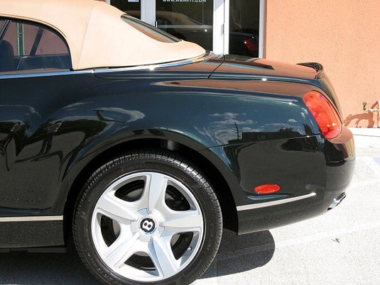 Rear Lip Spoiler Euro Style For Bentley Continental GT Convertible 2010-2011