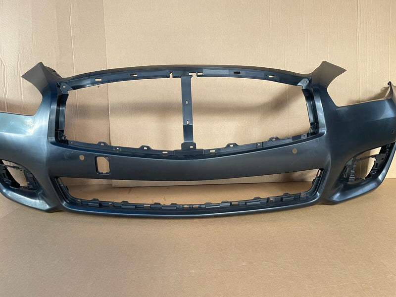 Load image into Gallery viewer, Front Bumper Cover With Sensor Holes For Infiniti Q70 Q70L 2015 - 2019
