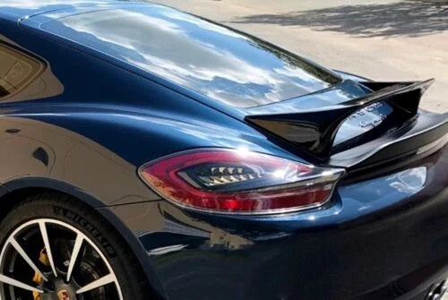 Rear Wing Spoiler Sport Style For Porsche 981 Cayman 2014-2016 Made In USA