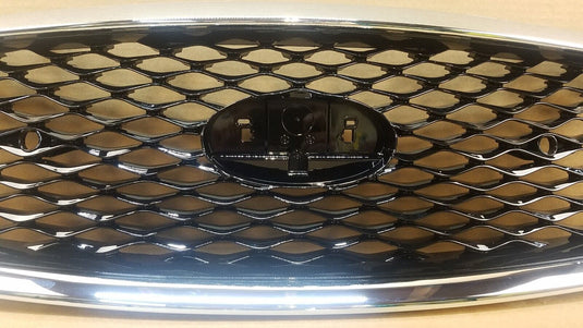 Bumper Upper Grille W/O Emblem W/ Pre Crash Front For Infiniti Q50 2018 - 2020