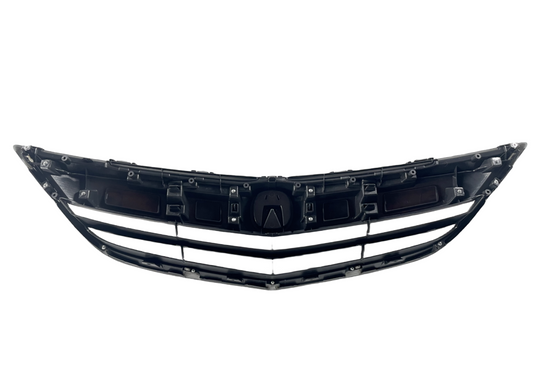 ⭐⭐ FOR 13-15 ACURA ILX SEDAN FRONT BUMPER UPPER GRILLE W/MOLDING MATTE BLACK ⭐⭐