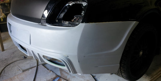 Rear Bumper Cover W Light Pryor Style For Bentley Continental GT Coupe 2004-2011