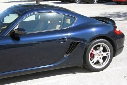 Rear Wing Spoiler W/ Brake Light Aero Style For Porsche 987 Cayman 2006-2012
