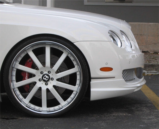 Front Bumper Lower Spoiler Wald Style For Bentley Continental Flying Spur 05-08