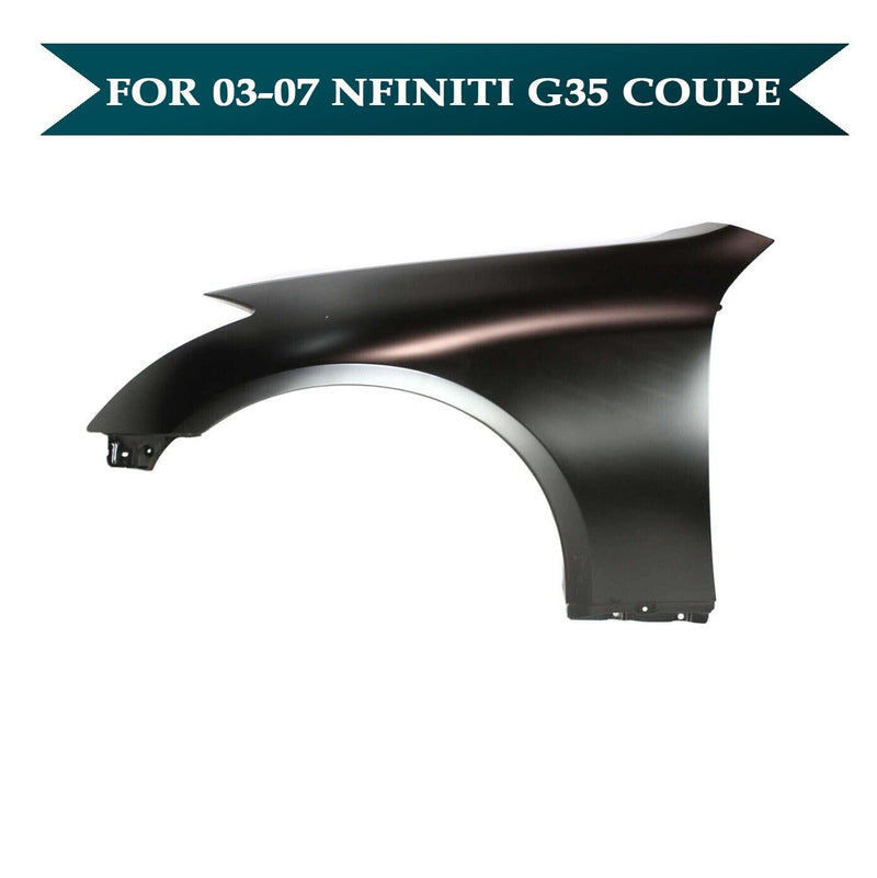 Load image into Gallery viewer, Fender Assembly Left Driver Side 3.5L For Infiniti G35 Coupe 2003 - 2007
