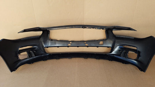 Front Bumper Cover Without Sensor Holes For Infiniti Q50 2014 - 2017