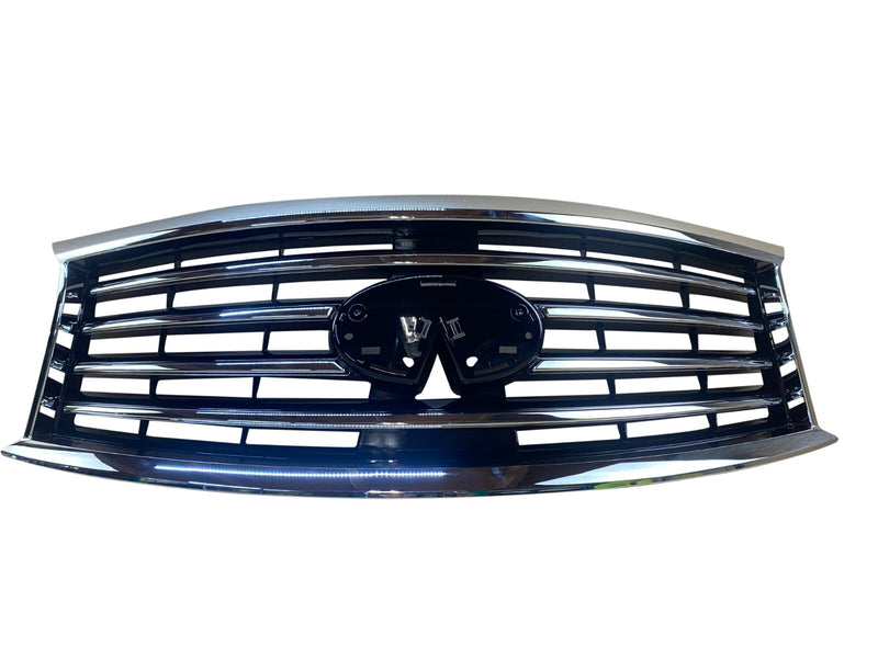 Load image into Gallery viewer, ⭐ FOR 2014-2015 INFINITI QX60 FRONT BUMPER UPPER GRILLE W/O PRE-CRASH W/O EMBLEM

