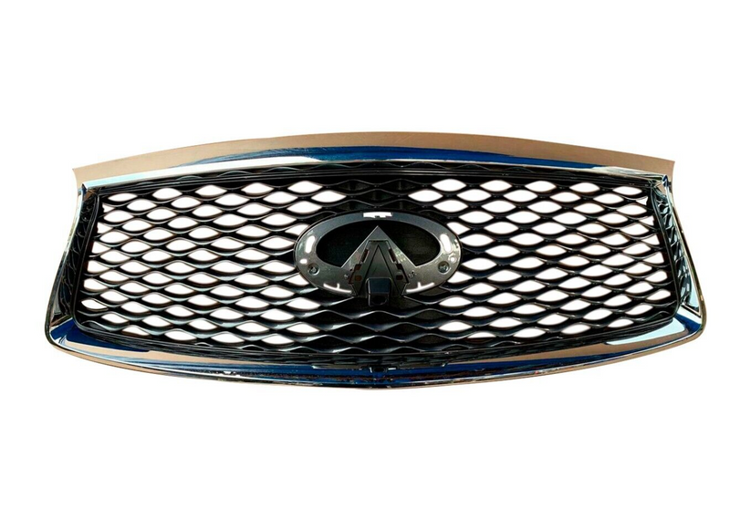 Load image into Gallery viewer, ⭐⭐ FOR 16-20 INFINITI QX60 FRONT BUMPER UPPER GRILLE W/ CAMERA OPTION W/O EMBLEM
