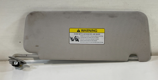 2020-2023 HYUNDAI PALISADE FRONT LEFT DRIVER SIDE SUNVISOR SUN VISOR GRAY 101278