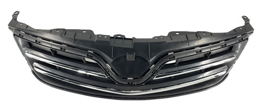 ⭐⭐ FOR 2013 TOYOTA COROLLA FRONT BUMPER UPPER CHROME BLACK GRILLE ⭐⭐