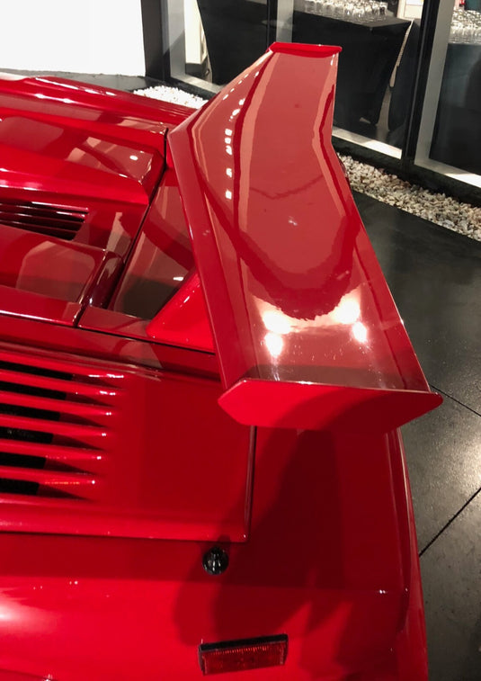 Lamborghini Countach Med Rear Wing Complete 9pc FRP Composite No Rust Made USA