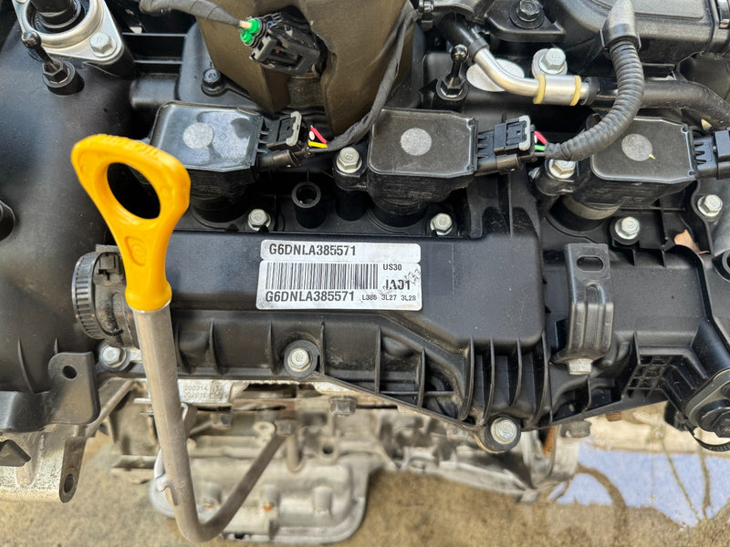 Load image into Gallery viewer, HYUNDAI PALISADE FWD AUTOMATIC ENGINE ASSEMBLY 20-23 56K MILES 3.8L # NB1-EU386
