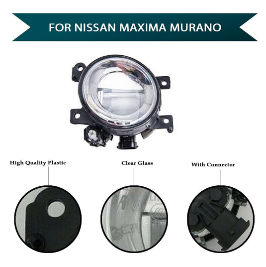 Fog Light Lamp Left Driver Side For Nissan Maxima Murano 2019 - 2020