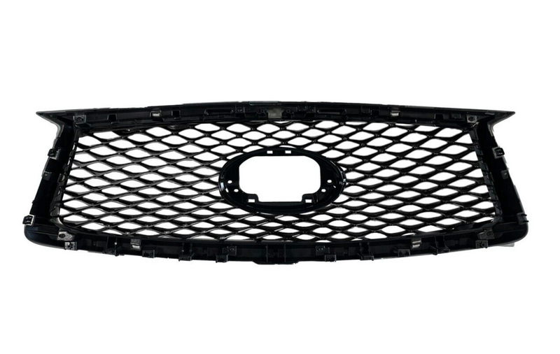 Load image into Gallery viewer, ⭐⭐ FOR 19-20 INFINITI QX50 FRONT BUMPER UPPER GRILLE GLOSS BLACK W/O EMBLEM ⭐⭐
