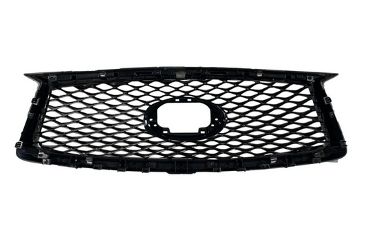 ⭐⭐ FOR 19-20 INFINITI QX50 FRONT BUMPER UPPER GRILLE GLOSS BLACK W/O EMBLEM ⭐⭐