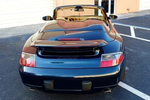 Rear Wing Spoiler W/ Light Aero-Kit Style For Porsche 996 Coupe 1999-2004