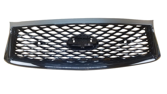 ⭐⭐ FOR 18-22 INFINITI Q50 FRONT BUMPER UPPER GRILLE W/O EMBLEM BLACK ⭐⭐