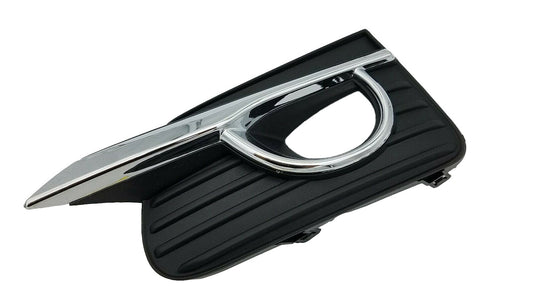 ⭐ FOR 2014-2017 INFINITI Q50 LEFT SIDE BUMPER FOG LIGHT LAMP COVER BEZEL CHROME⭐