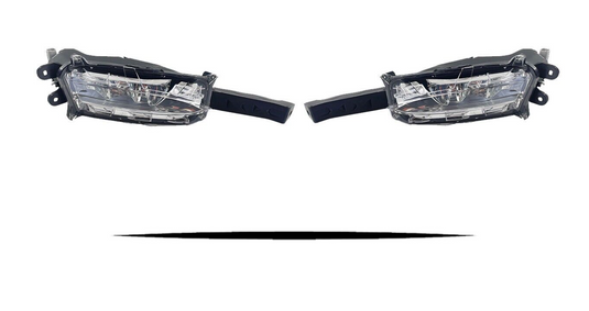 Left & Right Fog Light Lamp Bumper Mounted Pair For Lexus Nx200t 2015-2017