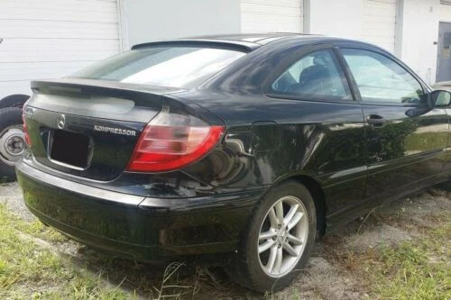 Load image into Gallery viewer, 2001-2007 Mercedes C-Class Coupe Lorinser Style Rear Roof Spoiler
