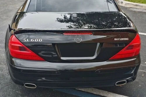 Load image into Gallery viewer, 2002-2012 Mercedes SL Black Series Style Rear Lip Spoiler
