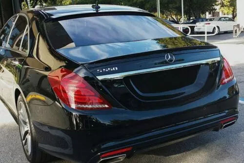Load image into Gallery viewer, 2013-2020 Mercedes S-Class Linea Tesoro Style Rear Lip Spoiler
