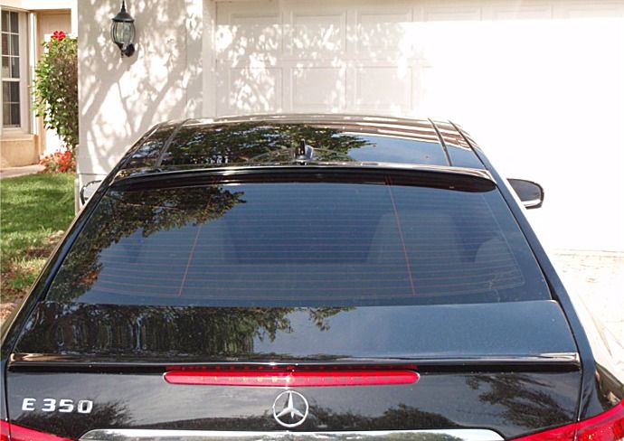 Load image into Gallery viewer, 2010-2017 Mercedes E-Class Coupe Euro Style Rear Roof Spoiler
