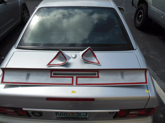 1990-2001 Mercedes SL 3pc AMG Style Rear Trunk Mount Spoiler