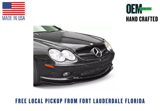 2002-2006 Mercedes SL Euro Style Front Lip Spoiler