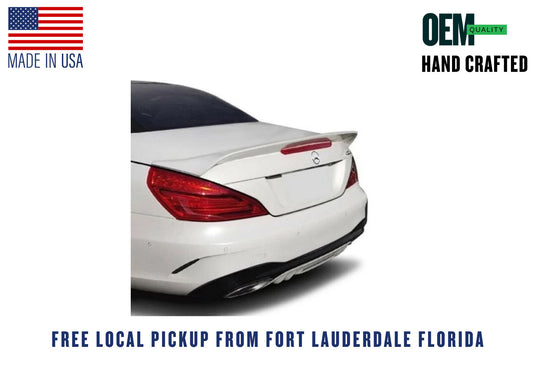 2012-2017 Mercedes Benz SL Rennen Style Rear Lip Spoiler