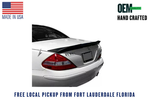 2002-2012 Mercedes SL Wald Style Rear Lip Spoiler