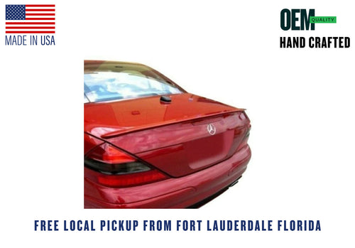 2002-2012 Mercedes SL Renntech Style Rear Lip Spoiler