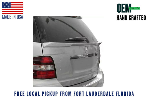 2006-2010 Mercedes ML Euro Style Rear Hatch Lip Spoiler