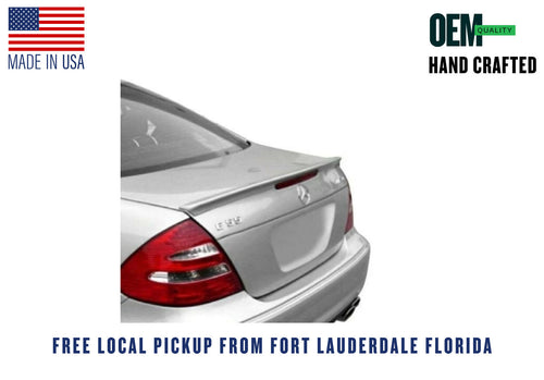 2003-2009 Mercedes E-Class Sedan AMG Style Rear Lip Spoiler