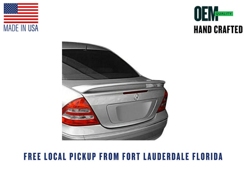 2001-2007 Mercedes C-Class Sedan Euro Style Rear Wing Spoiler
