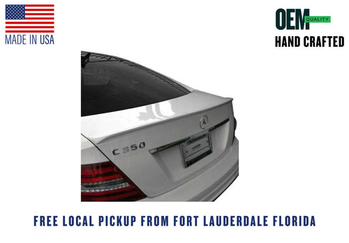 2012-2015 Mercedes C-Class Coupe AMG Style Rear Lip Spoiler
