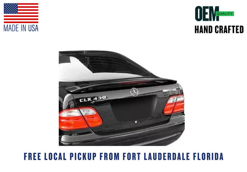 1998-2002 Mercedes CLK Coupe Euro Style Rear Wing Spoiler W/Brake Light