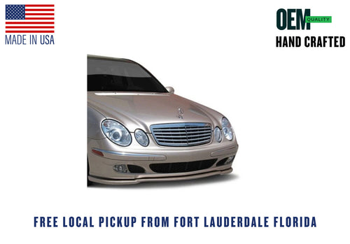 2003-2006 Mercedes E-Class Sedan Euro Style Front Lip Spoiler
