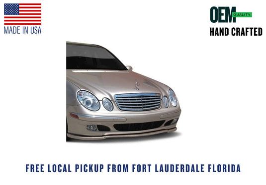2003-2006 Mercedes E-Class Sedan Euro Style Front Lip Spoiler