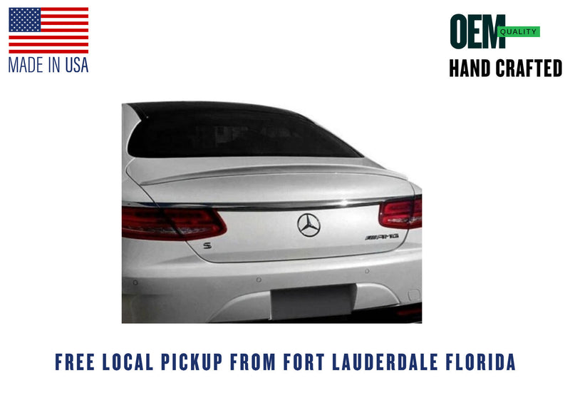 Load image into Gallery viewer, 2014-2018 Mercedes S-Class Coupe Linea Tesoro Style Rear Lip Spoiler
