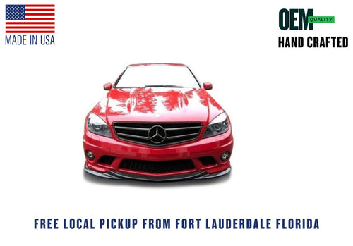2008-2014 Mercedes C-Class C63 Sedan Tuner Style Front Lip Spoiler