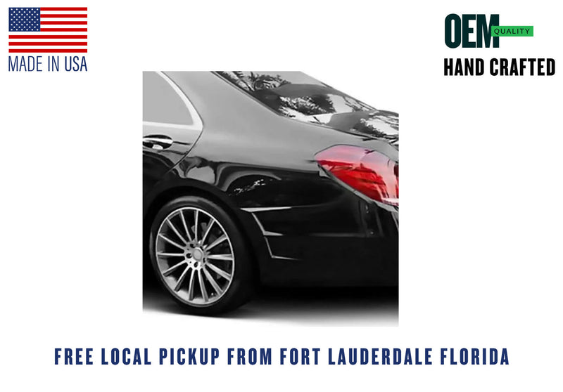 Load image into Gallery viewer, 2013-2020 Mercedes S-Class Linea Tesoro Style Rear Bumper Side Vents Trim Set
