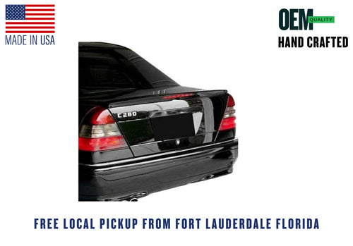 1994-2000 Mercedes C-Class Sedan Schaetz Style Rear Lip Spoiler W/ Brake Light