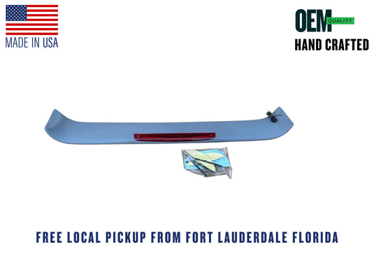 1984-1993 Mercedes E-Class 190E Factory Style Rear Wing Spoiler W/ Brake Light