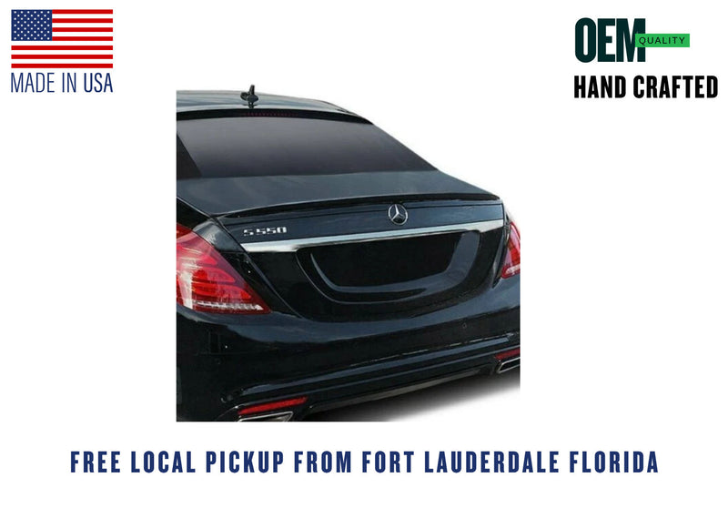 Load image into Gallery viewer, 2013-2020 Mercedes S-Class Linea Tesoro Style Rear Lip Spoiler
