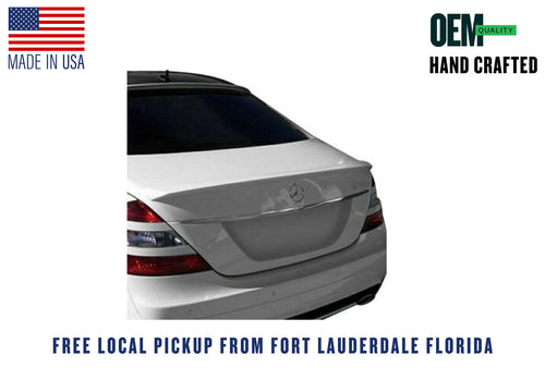 2007-2013 Mercedes S-Class L-Style Rear Lip Spoiler