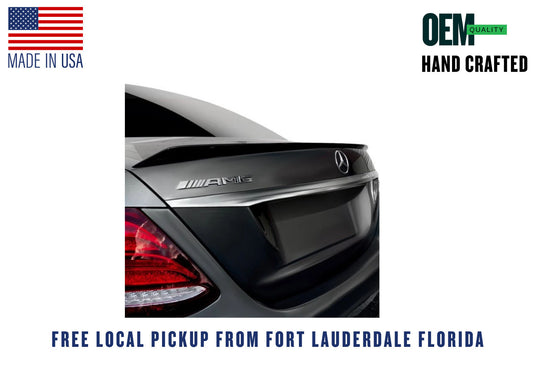 2017 Mercedes E-Class Sedan W213 E63 AMG Style Rear Lip Spoiler