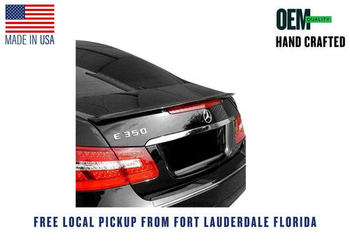 2010-2017 Mercedes E-Class Coupe Euro Style Rear Lip Spoiler